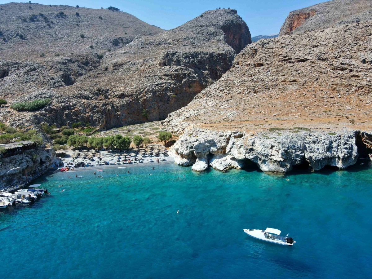 Marmara Beach: The Spectacular Cove Near Loutro
