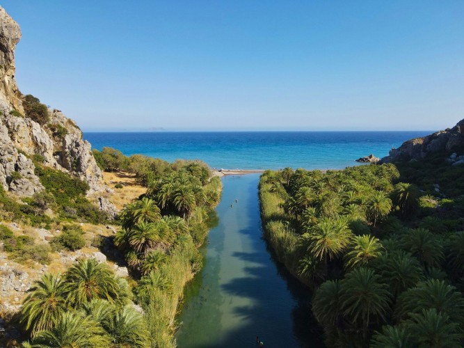 Preveli Palm Beach boat Excursion 